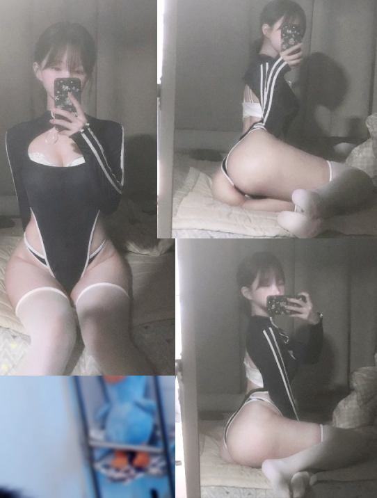냐모이 하이레그 학교 수영복 입고 셀카 T백 엉덩이 ㄷㄷ